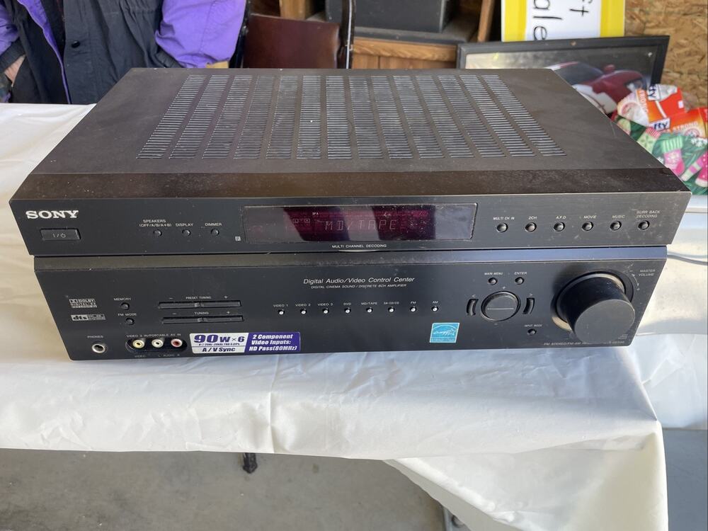 Sony STR-DE598 Home Theater AM/FM Stereo AV Receiver